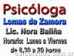 Psicóloga- Lomas de Zamora - Lic. Baliña Nora