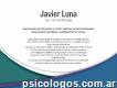 Lic. en Psicología Javier Luna. Psicoterapeuta. 2236811782