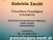 Gabriela Zanitti - Consultora Psicólogica