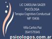 Licenciada Carolina Sager Psicóloga